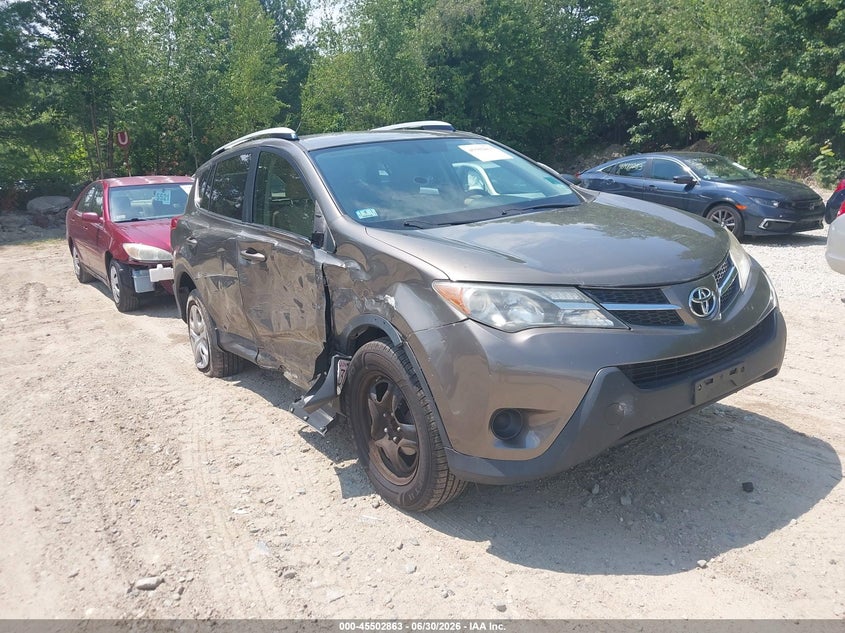 2013 Toyota Rav 4 VIN JTMBFREV4D5016419 IAAI salvage auction — SIDE, Clear (Massachusetts), sold $2,550 on 2026-07-09 (photo 1)