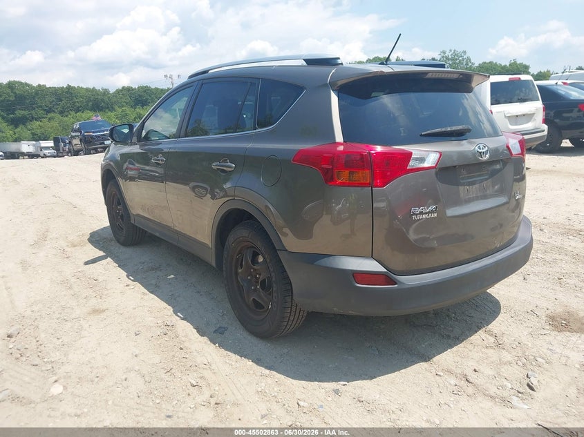 2013 Toyota Rav 4 VIN JTMBFREV4D5016419 IAAI salvage auction — SIDE, Clear (Massachusetts), sold $2,550 on 2026-07-09 (photo 3)