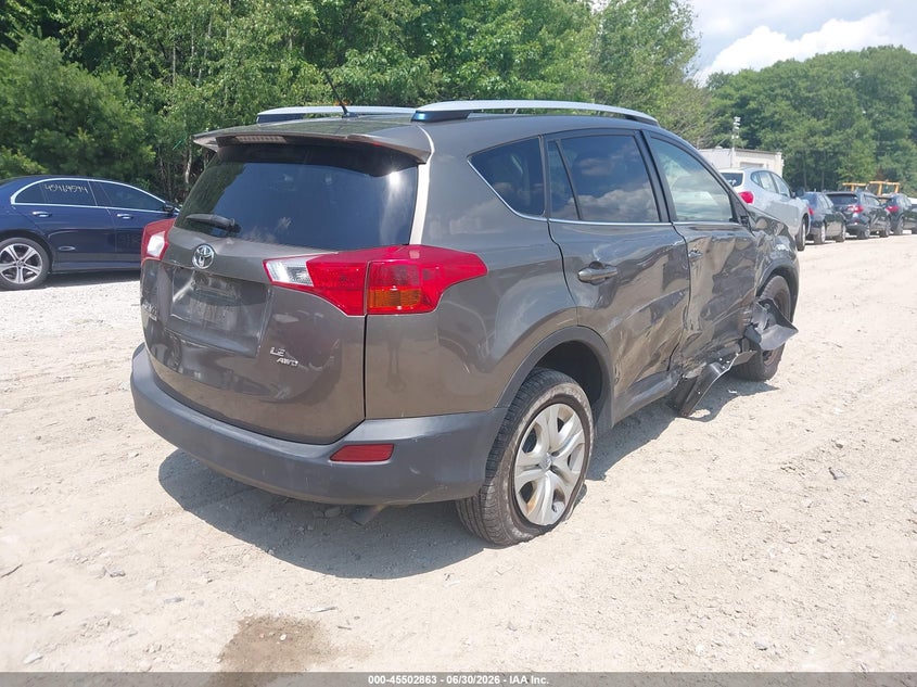2013 Toyota Rav 4 VIN JTMBFREV4D5016419 IAAI salvage auction — SIDE, Clear (Massachusetts), sold $2,550 on 2026-07-09 (photo 4)