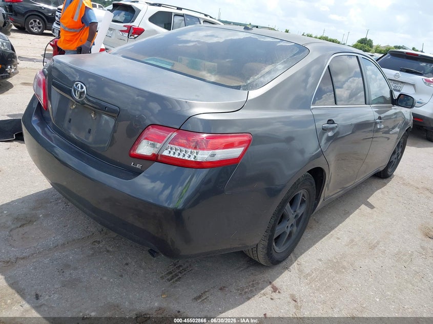 2010 Toyota Camry VIN 4T4BF3EK3AR056318 IAAI salvage auction — FRONT END, Original (Texas), sold $1,400 on 2026-08-21 (photo 4)