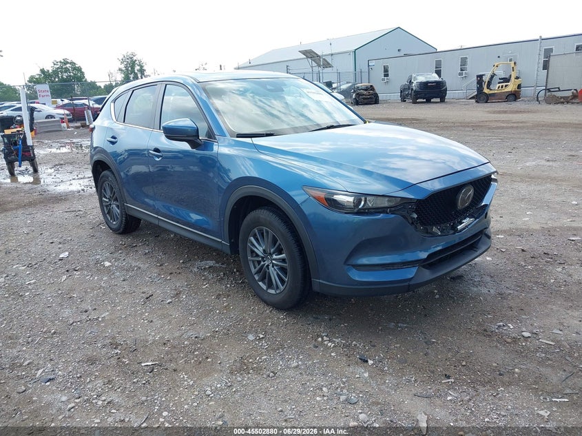 2020 Mazda Cx-5 VIN JM3KFBCM1L0863290 IAAI salvage auction — FRONT & REAR, Salvage Title, sold $5,200 on 2026-07-31 (photo 1)