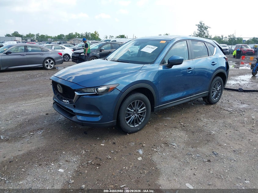 2020 Mazda Cx-5 VIN JM3KFBCM1L0863290 IAAI salvage auction — FRONT & REAR, Salvage Title, sold $5,200 on 2026-07-31 (photo 2)