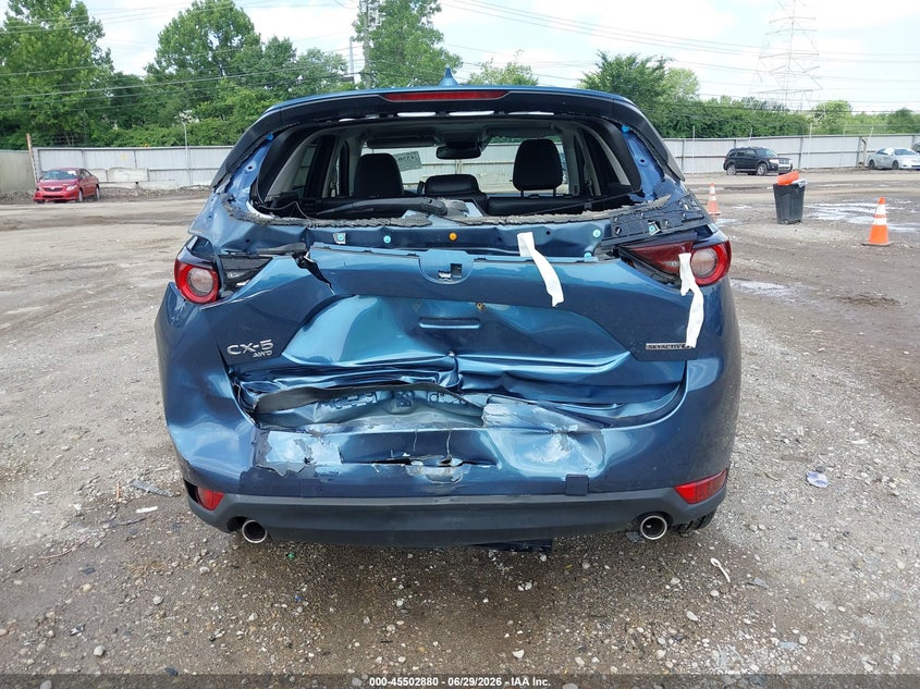 2020 Mazda Cx-5 VIN JM3KFBCM1L0863290 IAAI salvage auction — FRONT & REAR, Salvage Title, sold $5,200 on 2026-07-31 (photo 6)