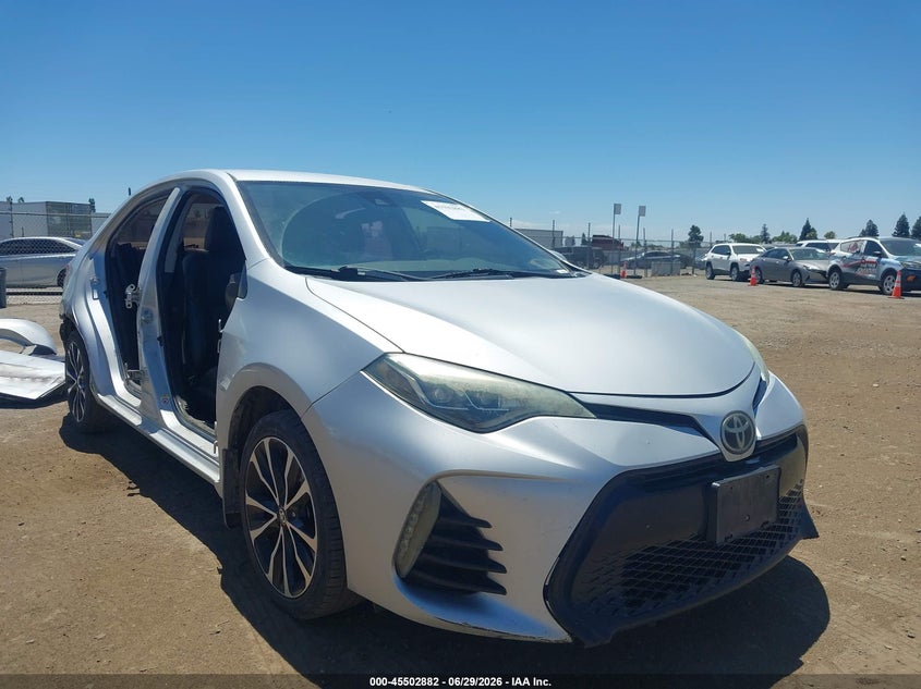 2017 Toyota Corolla VIN 5YFBURHE1HP698721 IAAI salvage auction — RIGHT SIDE, Salvage (California), sold $4,150 on 2026-07-28 (photo 1)
