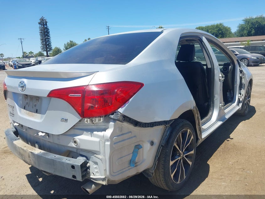 2017 Toyota Corolla VIN 5YFBURHE1HP698721 IAAI salvage auction — RIGHT SIDE, Salvage (California), sold $4,150 on 2026-07-28 (photo 4)