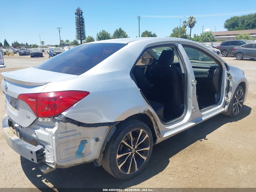 2017 Toyota Corolla VIN 5YFBURHE1HP698721 IAAI salvage auction — RIGHT SIDE, Salvage (California), sold $4,150 on 2026-07-28 (photo 6)