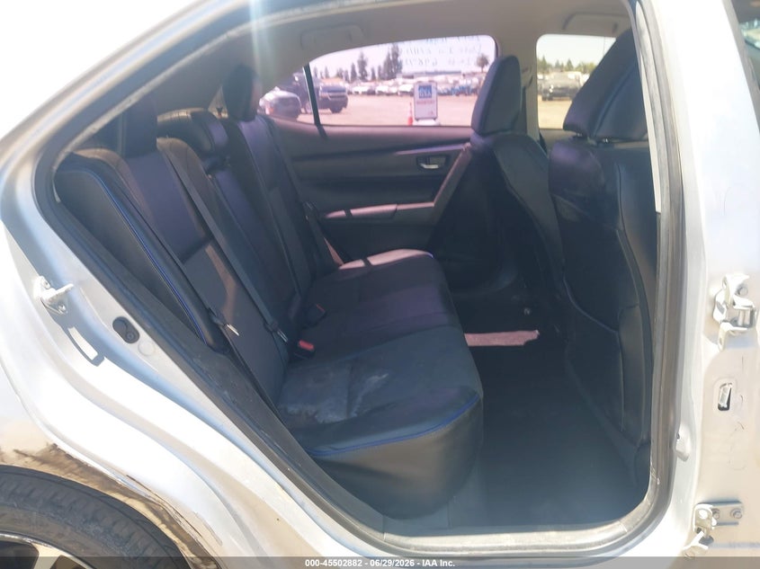 2017 Toyota Corolla VIN 5YFBURHE1HP698721 IAAI salvage auction — RIGHT SIDE, Salvage (California), sold $4,150 on 2026-07-28 (photo 8)