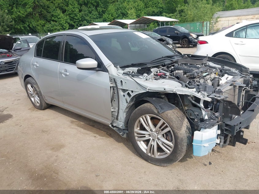 2011 Infiniti G37 VIN JN1CV6AR3BM401023 IAAI salvage auction — STRIPPED, Clear (Maryland), sold $300 on 2026-07-28 (photo 1)