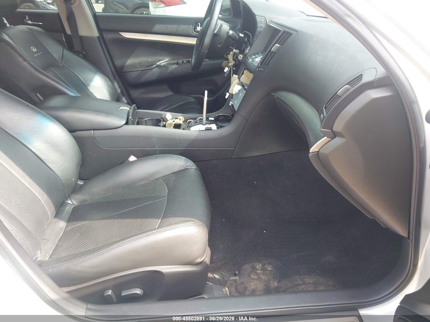 2011 Infiniti G37 VIN JN1CV6AR3BM401023 IAAI salvage auction — STRIPPED, Clear (Maryland), sold $300 on 2026-07-28 (photo 5)