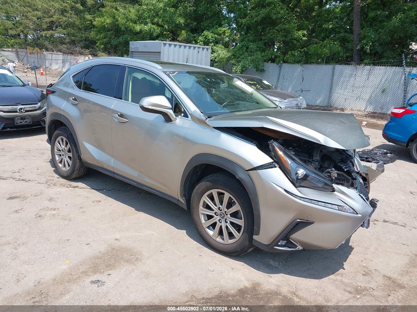 2020 Lexus Nx VIN JTJDARDZ2L5002834 IAAI salvage auction — FRONT END, Salvage Title, sold $3,850 on 2026-07-21 (photo 1)