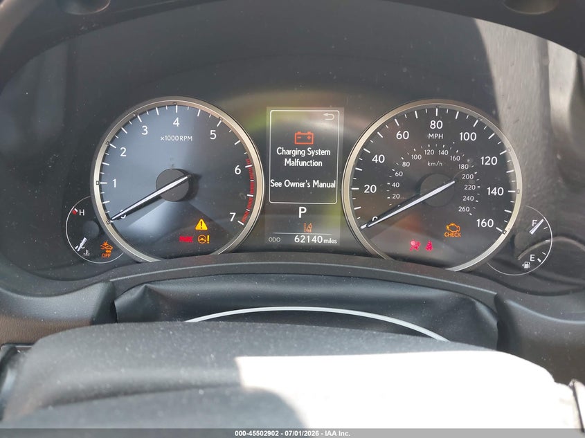 2020 Lexus Nx VIN JTJDARDZ2L5002834 IAAI salvage auction — FRONT END, Salvage Title, sold $3,850 on 2026-07-21 (photo 7)