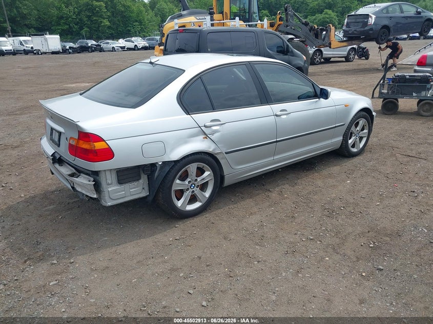2004 BMW 3 series VIN WBAEW53434PN34202 IAAI salvage auction — FRONT END, Clear (New Jersey), sold $1,200 on 2026-07-08 (photo 4)