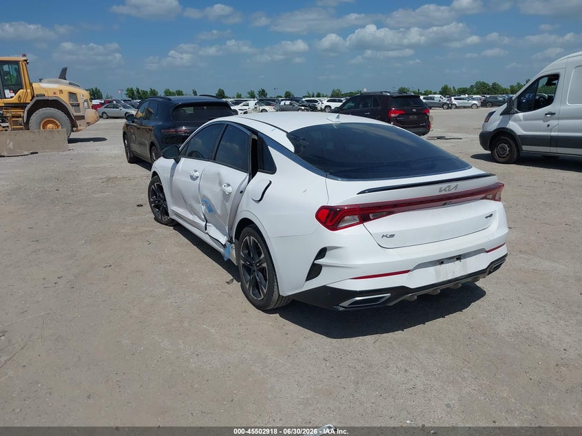 2022 Kia K5 VIN 5XXG64J25NG151197 IAAI salvage auction — LEFT SIDE, Wait Title, sold $8,075 on 2026-08-19 (photo 3)