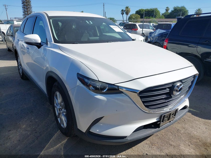 2016 Mazda Cx-9 VIN JM3TCABY8G0104136 IAAI salvage auction — REAR END, Salvage (California), sold $3,050 on 2026-07-21 (photo 1)