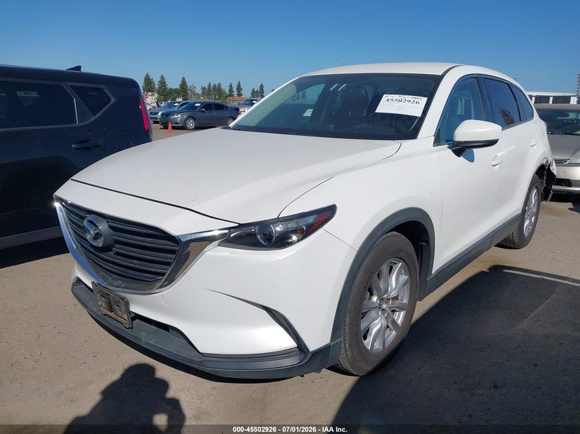 2016 Mazda Cx-9 VIN JM3TCABY8G0104136 IAAI salvage auction — REAR END, Salvage (California), sold $3,050 on 2026-07-21 (photo 2)