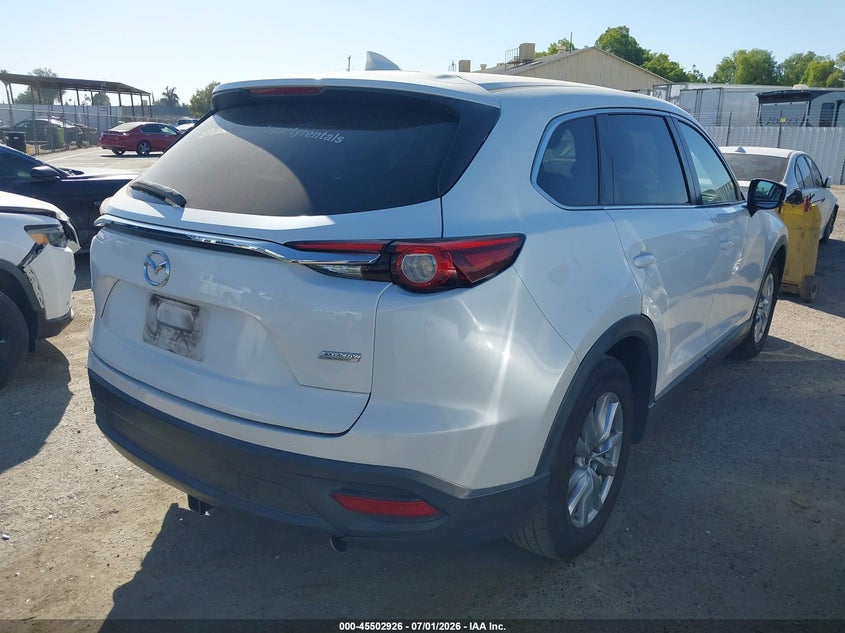 2016 Mazda Cx-9 VIN JM3TCABY8G0104136 IAAI salvage auction — REAR END, Salvage (California), sold $3,050 on 2026-07-21 (photo 4)