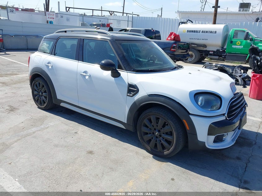 2018 Mini Countryman VIN WMZYS7C39J3E07443 IAAI salvage auction — FRONT END, Salvage Title, sold $2,750 on 2026-07-31 (photo 1)