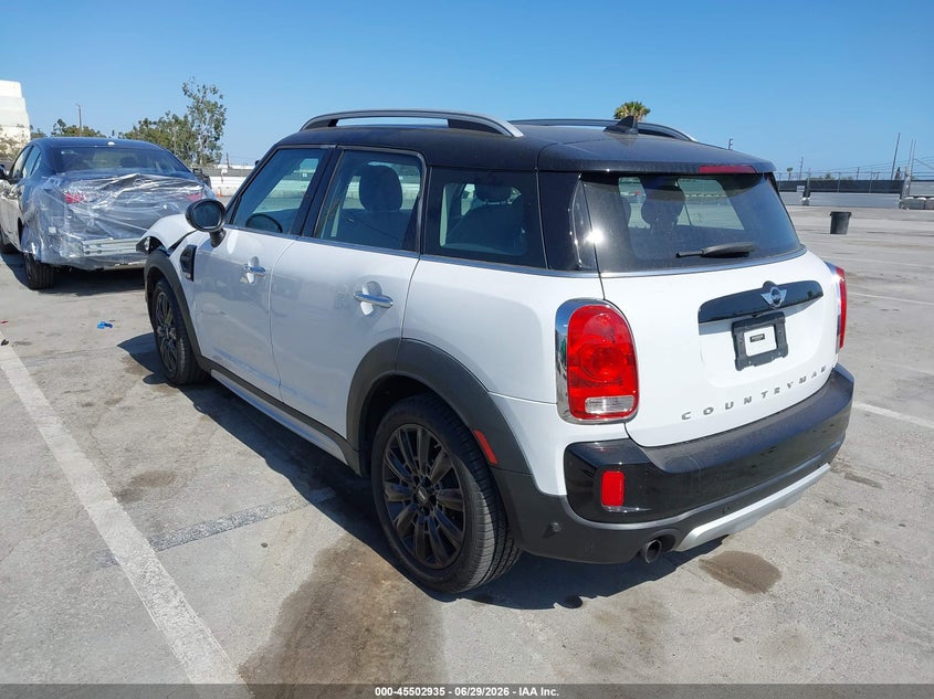 2018 Mini Countryman VIN WMZYS7C39J3E07443 IAAI salvage auction — FRONT END, Salvage Title, sold $2,750 on 2026-07-31 (photo 3)
