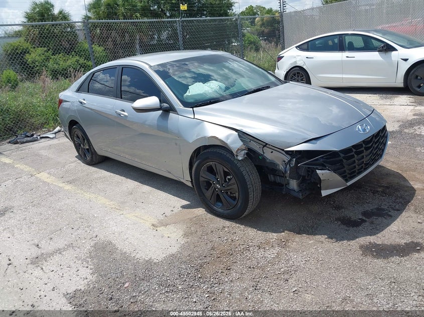 2023 Hyundai Elantra VIN 5NPLM4AG3PH100322 IAAI salvage auction — RIGHT FRONT, Clear (Tennessee), sold $4,975 on 2026-07-15 (photo 1)