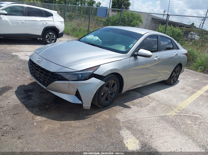 2023 Hyundai Elantra VIN 5NPLM4AG3PH100322 IAAI salvage auction — RIGHT FRONT, Clear (Tennessee), sold $4,975 on 2026-07-15 (photo 2)