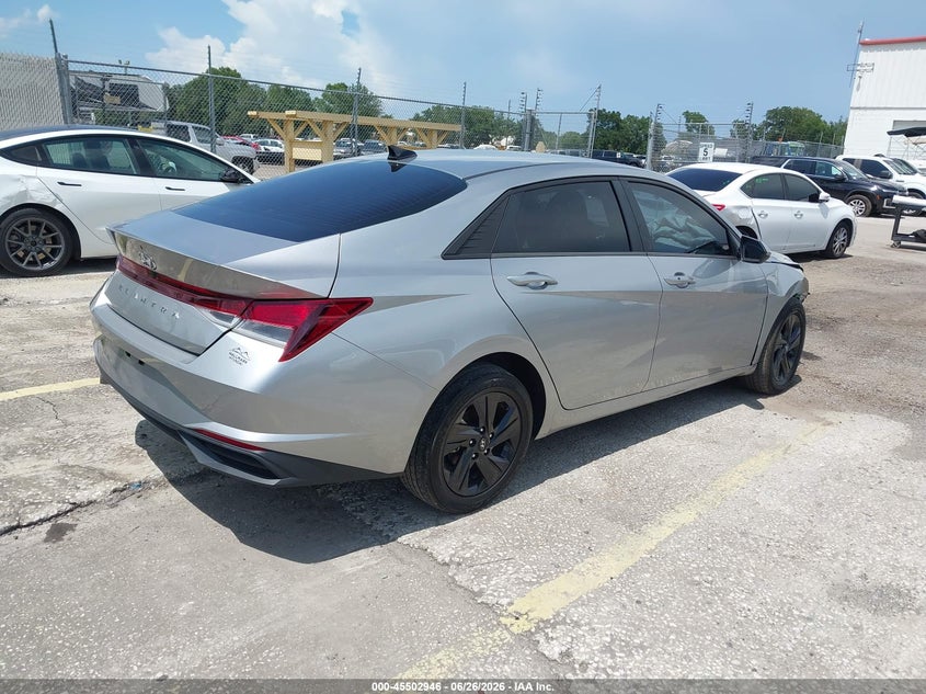 2023 Hyundai Elantra VIN 5NPLM4AG3PH100322 IAAI salvage auction — RIGHT FRONT, Clear (Tennessee), sold $4,975 on 2026-07-15 (photo 4)