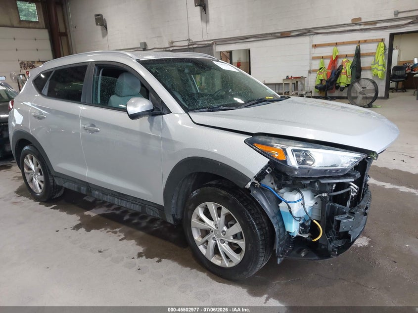 2019 Hyundai Tucson VIN KM8J3CA47KU962091 IAAI salvage auction — FRONT END, Salvage Title, sold $3,550 on 2026-07-22 (photo 1)