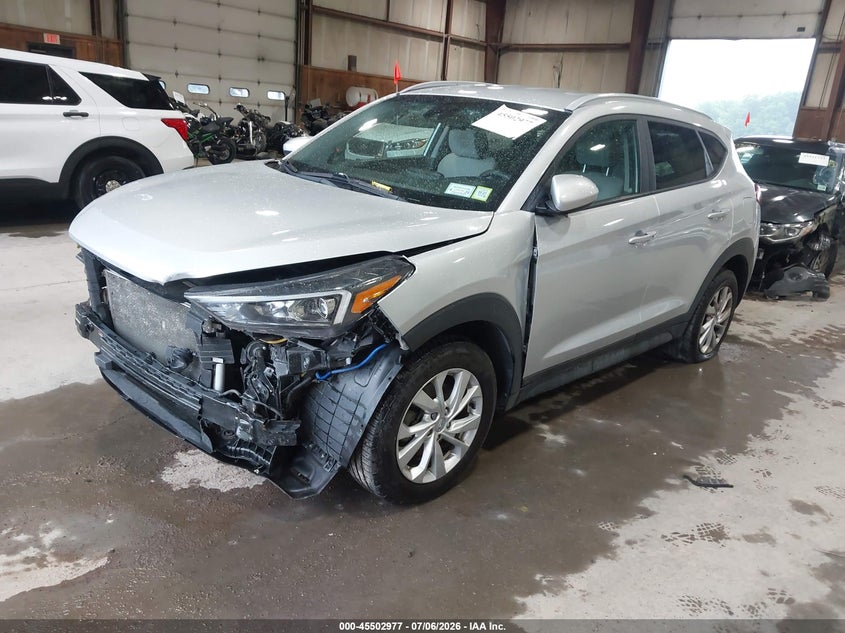 2019 Hyundai Tucson VIN KM8J3CA47KU962091 IAAI salvage auction — FRONT END, Salvage Title, sold $3,550 on 2026-07-22 (photo 2)
