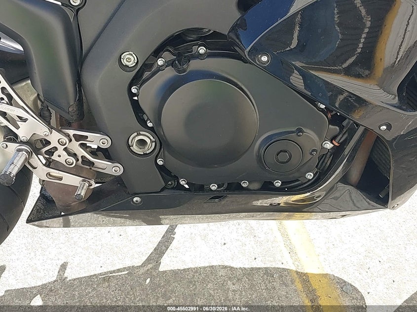 2006 Honda Cbr1000 VIN JH2SC57126M200043 IAAI salvage auction — LEFT SIDE, Salvage (California), sold $2,625 on 2026-07-27 (photo 8)