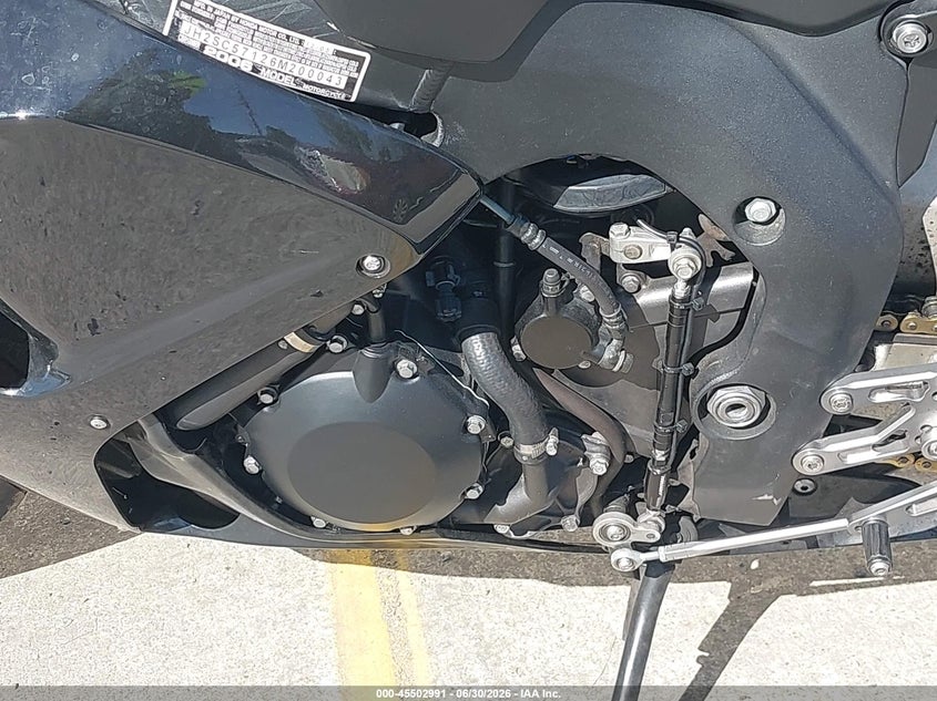2006 Honda Cbr1000 VIN JH2SC57126M200043 IAAI salvage auction — LEFT SIDE, Salvage (California), sold $2,250 on 2026-07-26 (photo 9)