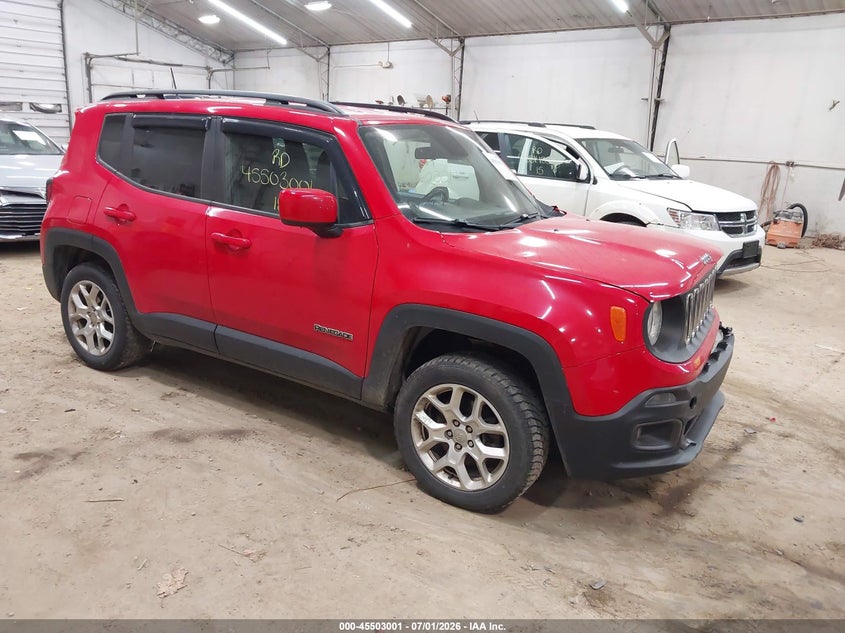 2018 Jeep Renegade VIN ZACCJBBBXJPH39182 IAAI salvage auction — LEFT FRONT, Salvage (Pennsylvania), sold $275 on 2026-07-30 (photo 1)