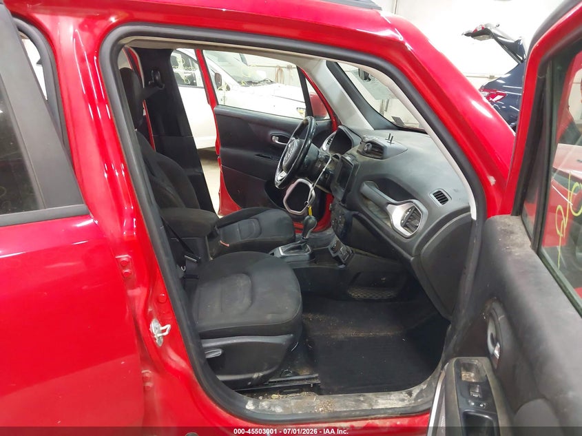 2018 Jeep Renegade VIN ZACCJBBBXJPH39182 IAAI salvage auction — LEFT FRONT, Salvage (Pennsylvania), sold $275 on 2026-07-30 (photo 5)