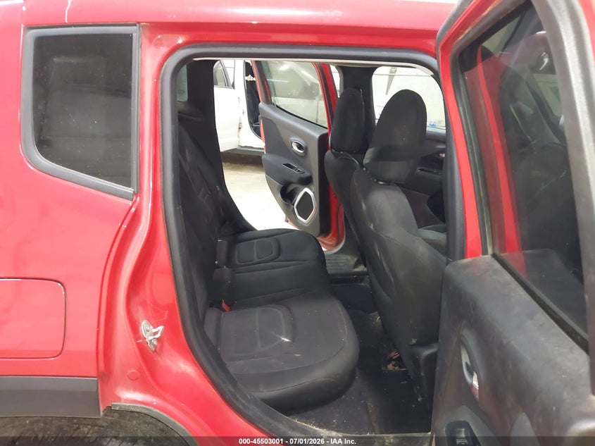 2018 Jeep Renegade VIN ZACCJBBBXJPH39182 IAAI salvage auction — LEFT FRONT, Salvage (Pennsylvania), sold $275 on 2026-07-30 (photo 8)