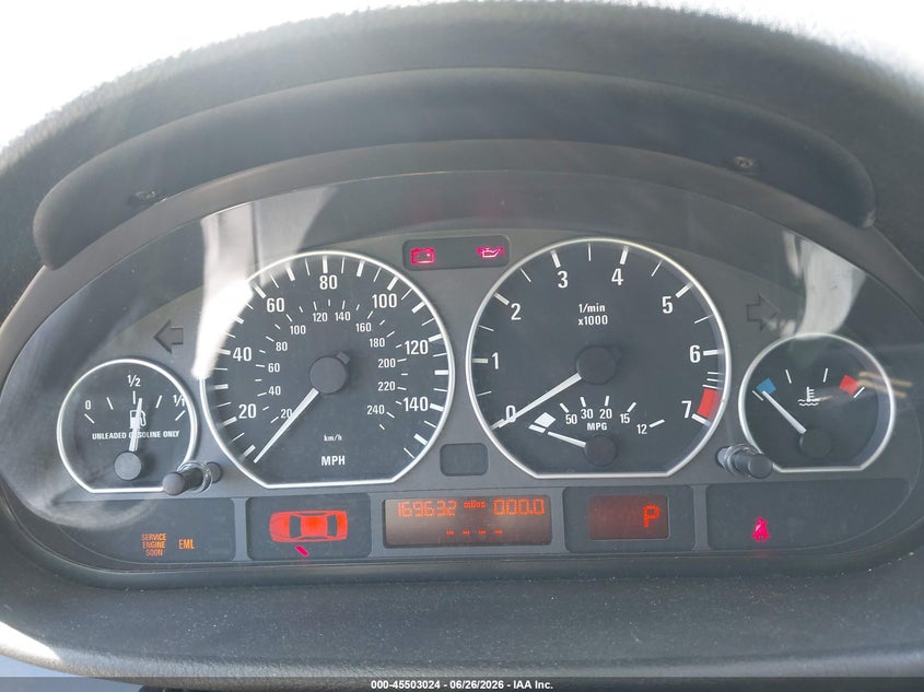2003 BMW 3 series VIN WBAEV53473KM31959 IAAI salvage auction — NORMAL WEAR, Clear - Dealer Only (California), sold $150 on 2026-07-13 (photo 7)
