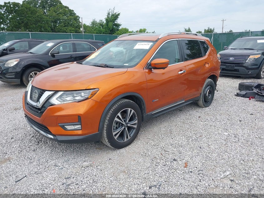 2017 Nissan Rogue VIN 5N1ET2MV6HC768246 IAAI salvage auction — REAR END, Salvage Title, sold $3,300 on 2026-07-31 (photo 2)