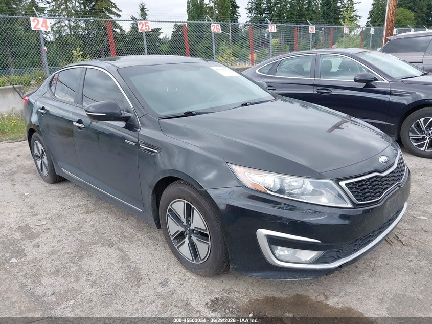 2013 Kia Optima VIN KNAGM4AD5D5044836 IAAI salvage auction — NORMAL WEAR, Clear (Washington), sold $725 on 2026-07-27 (photo 1)