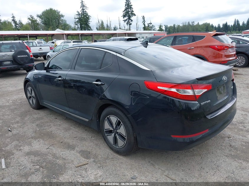 2013 Kia Optima VIN KNAGM4AD5D5044836 IAAI salvage auction — NORMAL WEAR, Clear (Washington), sold $725 on 2026-07-27 (photo 3)
