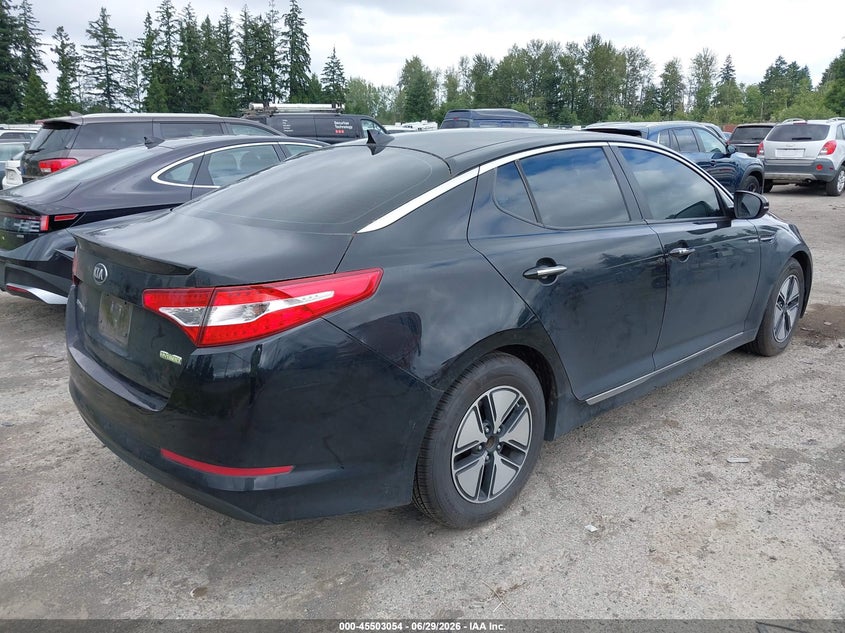 2013 Kia Optima VIN KNAGM4AD5D5044836 IAAI salvage auction — NORMAL WEAR, Clear (Washington), sold $725 on 2026-07-27 (photo 4)