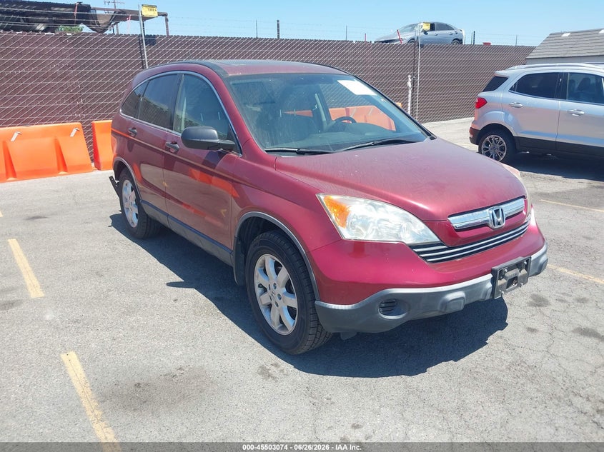 2007 Honda Cr-v VIN JHLRE38557C017172 IAAI salvage auction — REAR END, Salvage (California), sold $3,700 on 2026-07-06 (photo 1)