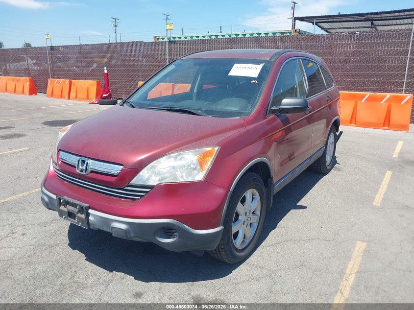 2007 Honda Cr-v VIN JHLRE38557C017172 IAAI salvage auction — REAR END, Salvage (California), sold $3,700 on 2026-07-06 (photo 2)