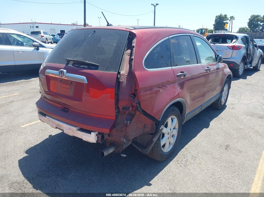 2007 Honda Cr-v VIN JHLRE38557C017172 IAAI salvage auction — REAR END, Salvage (California), sold $3,700 on 2026-07-06 (photo 4)