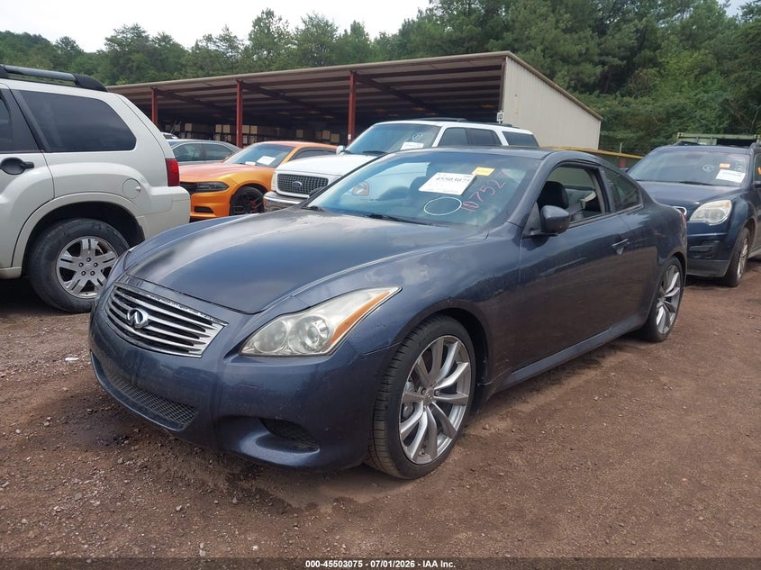2008 Infiniti G37 VIN JNKCV64E08M107527 IAAI salvage auction — NORMAL WEAR, Clear (Alabama), sold $25 on 2026-07-29 (photo 2)
