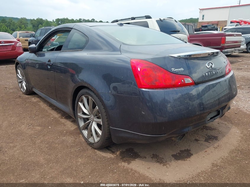 2008 Infiniti G37 VIN JNKCV64E08M107527 IAAI salvage auction — NORMAL WEAR, Clear (Alabama), sold $25 on 2026-07-29 (photo 3)