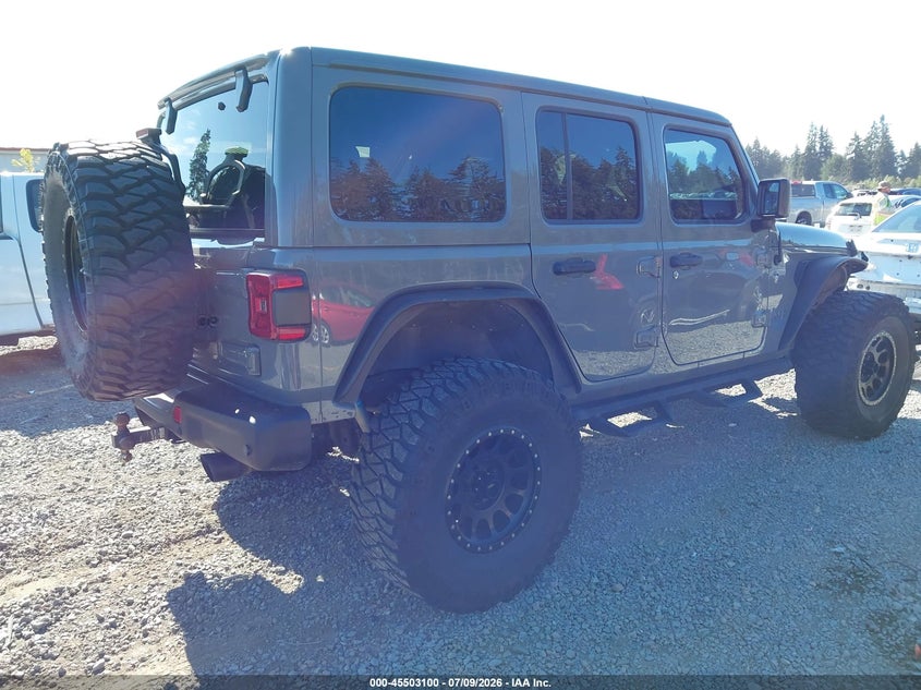 2021 Jeep Grand wagoneer VIN 1C4JJXR64MW824992 IAAI salvage auction — LEFT FRONT, Wait Title, sold $23,150 on 2026-09-02 (photo 4)