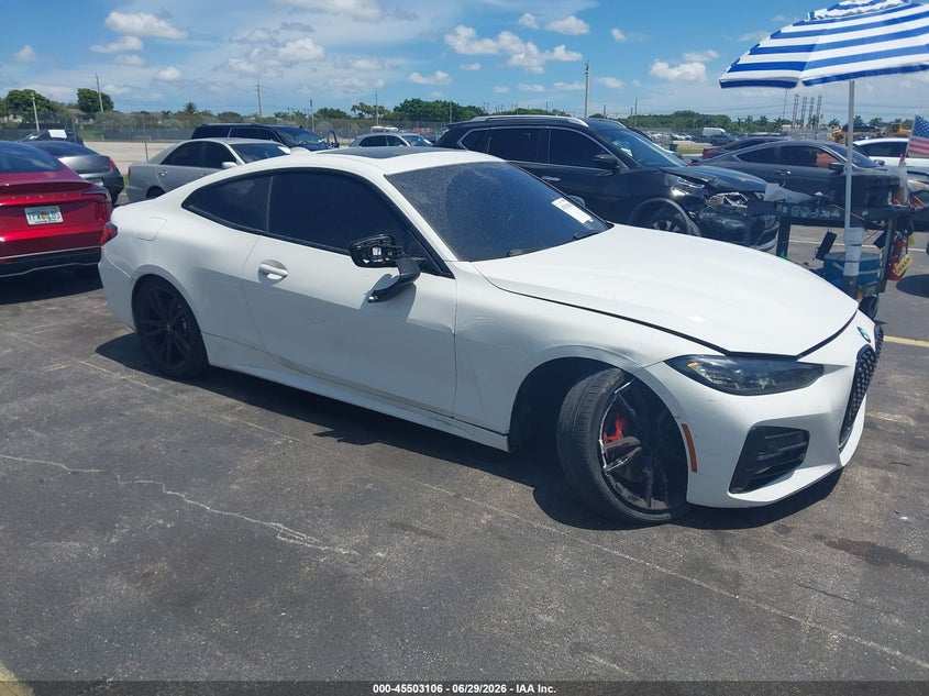 2023 BMW 4er VIN WBA53AP0XPCM68252 — IAAI salvage auction photo