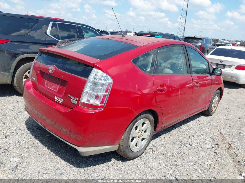 2009 Toyota Prius VIN JTDKB20U693490196 IAAI salvage auction — NORMAL WEAR, Clear (Arkansas), sold $25 on 2026-07-29 (photo 4)