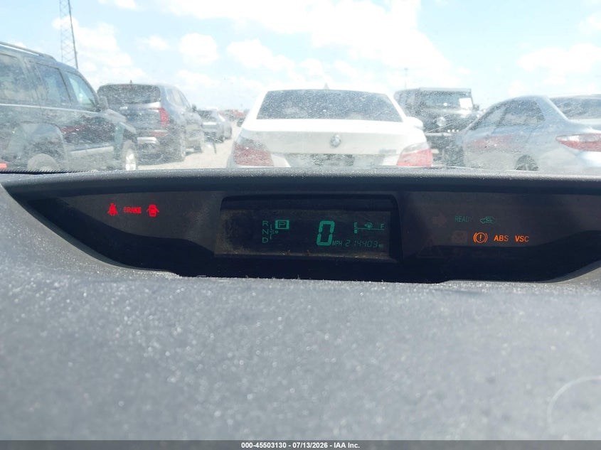 2009 Toyota Prius VIN JTDKB20U693490196 IAAI salvage auction — NORMAL WEAR, Clear (Arkansas), sold $25 on 2026-07-29 (photo 7)