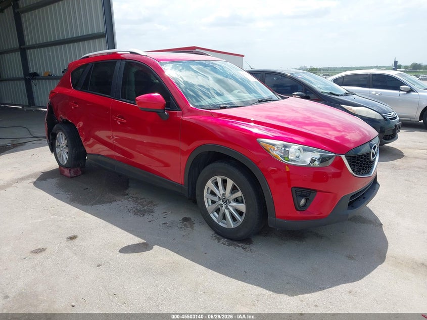 2014 Mazda Cx-5 VIN JM3KE4CY9E0430711 IAAI salvage auction — RIGHT SIDE, Salvage Title, sold $2,600 on 2026-08-20 (photo 1)