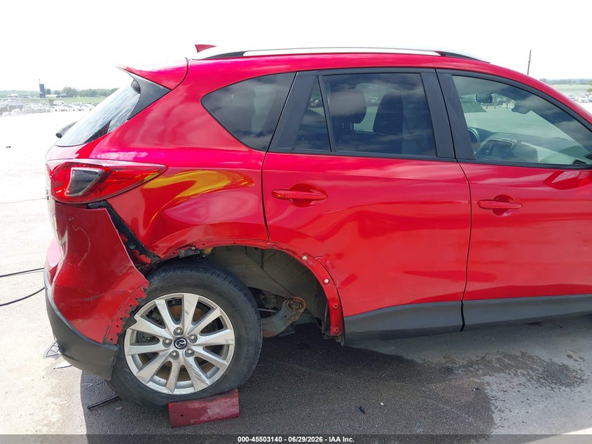 2014 Mazda Cx-5 VIN JM3KE4CY9E0430711 IAAI salvage auction — RIGHT SIDE, Salvage Title, sold $2,600 on 2026-08-20 (photo 6)