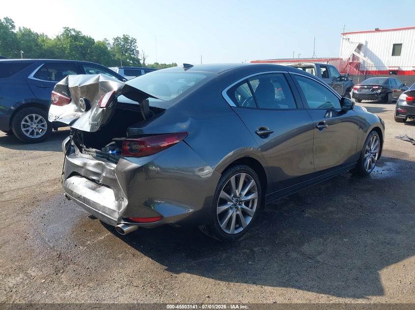 2019 Mazda 3 VIN JM1BPBDM0K1115692 IAAI salvage auction — REAR END, Salvage - Greater Than 75% (Maryland), sold $3,200 on 2026-07-22 (photo 4)