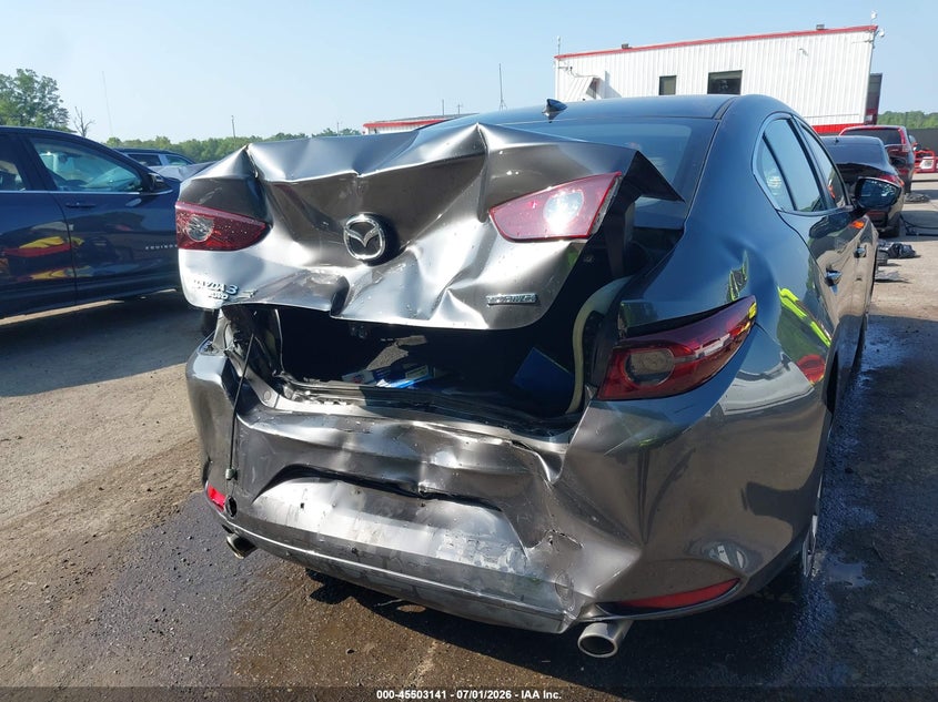 2019 Mazda 3 VIN JM1BPBDM0K1115692 IAAI salvage auction — REAR END, Salvage - Greater Than 75% (Maryland), sold $3,200 on 2026-07-22 (photo 6)